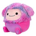 SQCR0555614.00NASQK-Squishmallows-14InchLargePlush-Woxie-MagentaBigfootWMulticoloredHair-OP-3QRTL_lpr