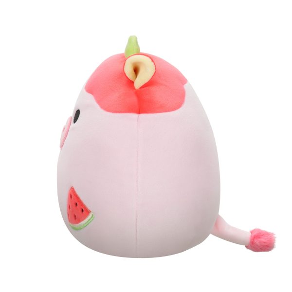 SQCR06531-Sqiuhsmallows-8inScented-LittlePlush-SelectSeries-WatermelonCow-OP-Left-lpr