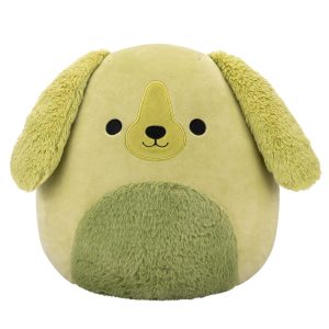 12-Inch Brad the Green Retriever Dog - 12"